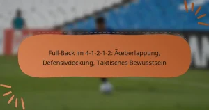 Full-Back im 4-1-2-1-2: Überlappung, Defensivdeckung, Taktisches Bewusstsein