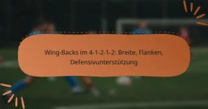 Wing-Backs im 4-1-2-1-2: Breite, Flanken, Defensivunterstützung